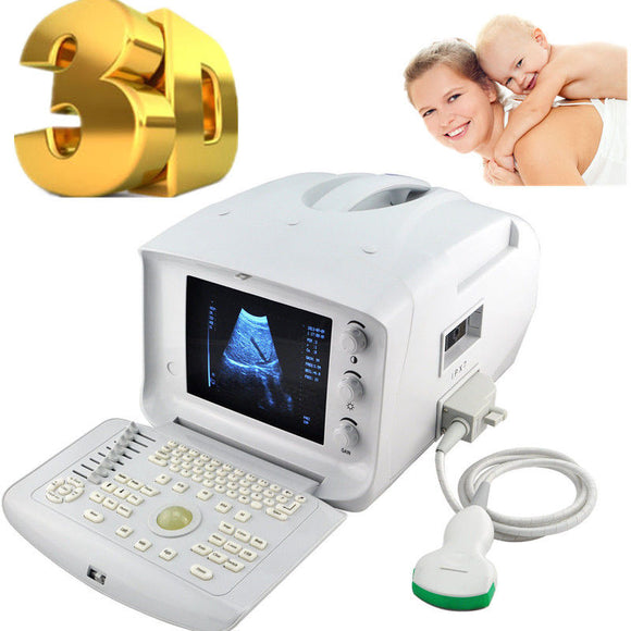 Hot Digital Diagnose Ultrasound Scanner Machine with Convex Probe +3D Software 190891792440