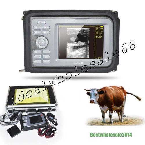 Medical Veterinary/Animal Digital  Ultrasound Scanner Machine Rectal Probe & Box 190891413352