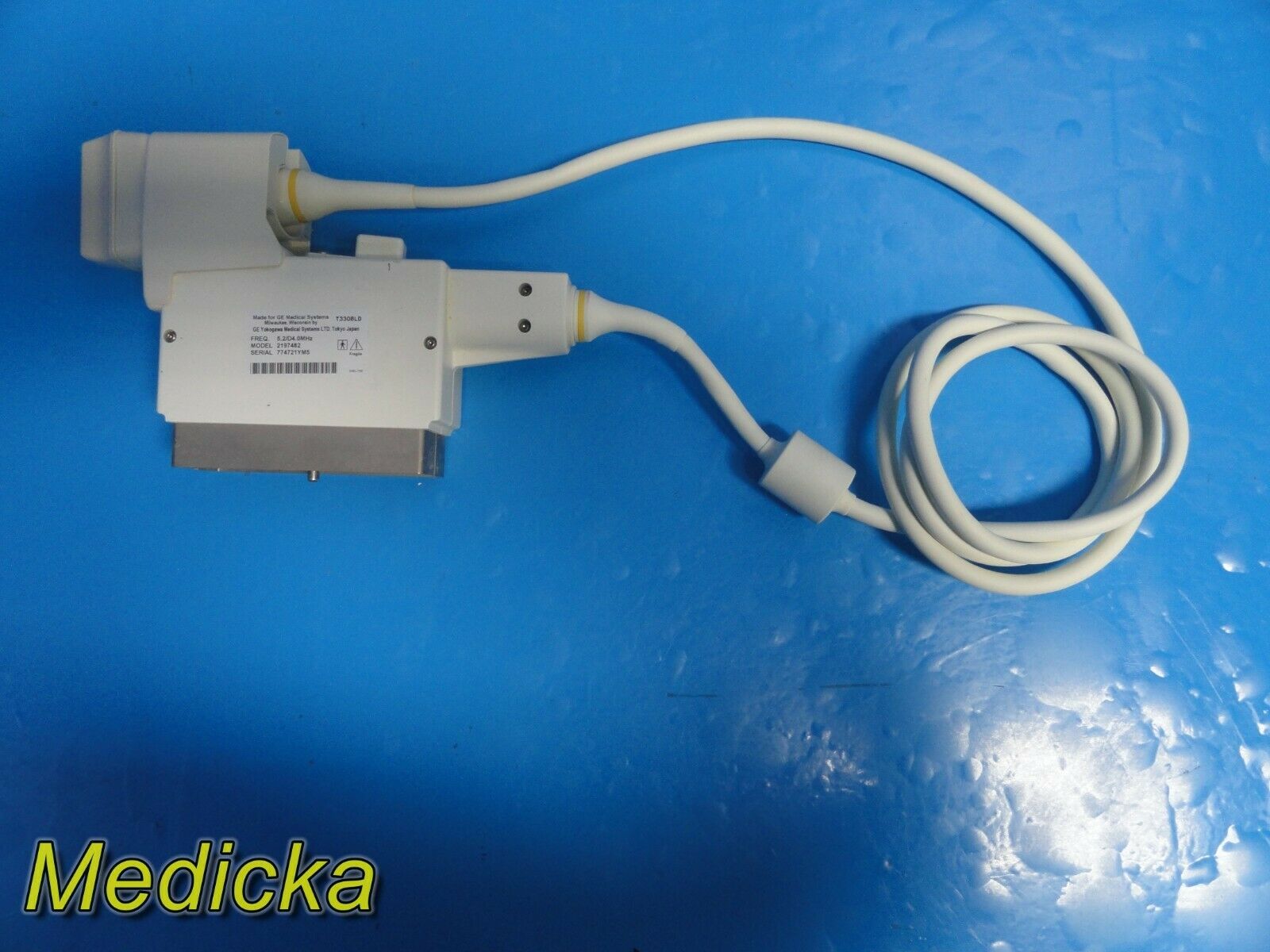 GE 546L (2197482) Linear Array Ultrasound Transducer Probe W/ Hook ~ 21187 DIAGNOSTIC ULTRASOUND MACHINES FOR SALE