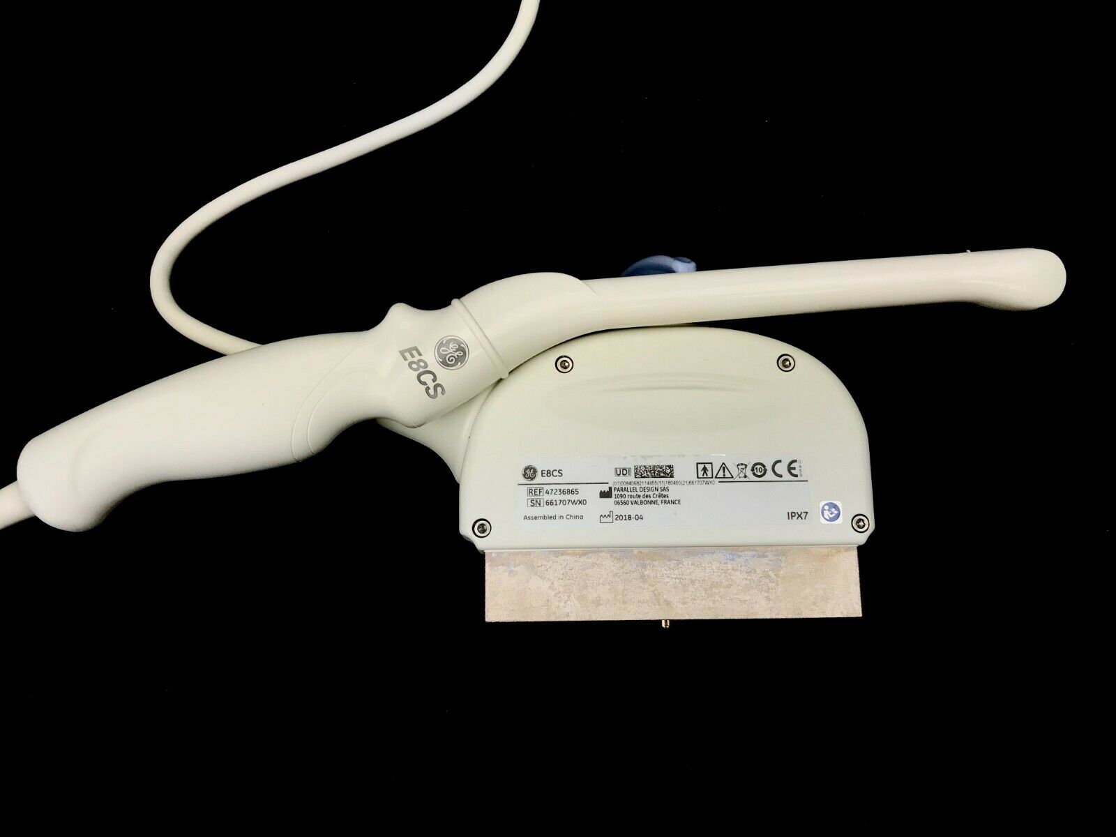 GE E8CS Model 47236865 MicroConvex Array Endocavity Ultrasound Transducer Probe DIAGNOSTIC ULTRASOUND MACHINES FOR SALE