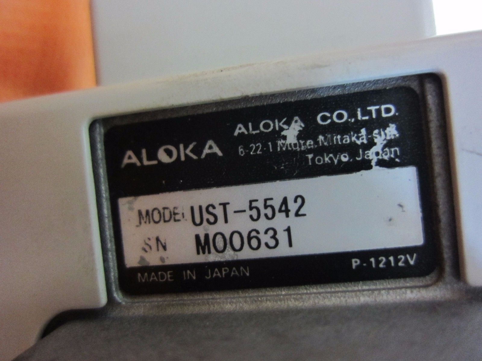 Aloka Ultrasound UST-5542 linear transducer probe DIAGNOSTIC ULTRASOUND MACHINES FOR SALE