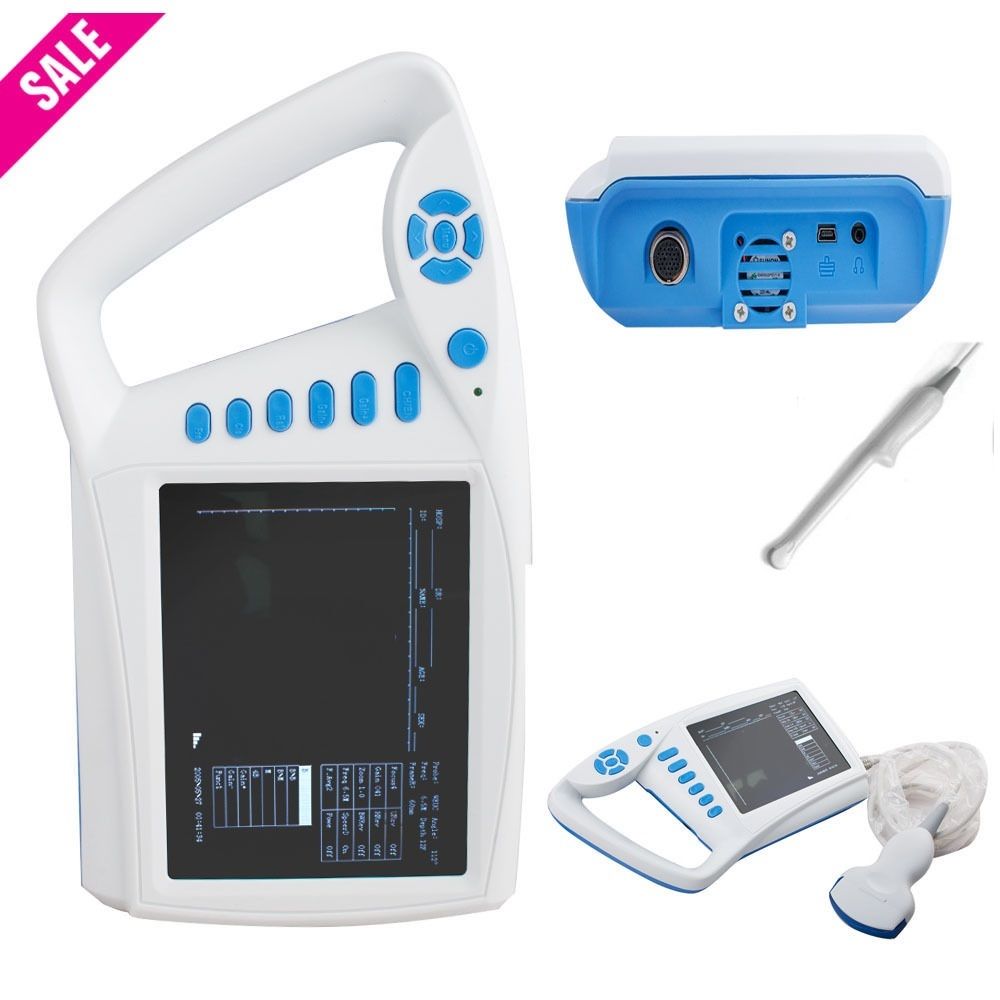 7" Portable Full Digital Palm Ultrasound Scanner Convex + Transvaginal 2 Probes 190891692740 DIAGNOSTIC ULTRASOUND MACHINES FOR SALE