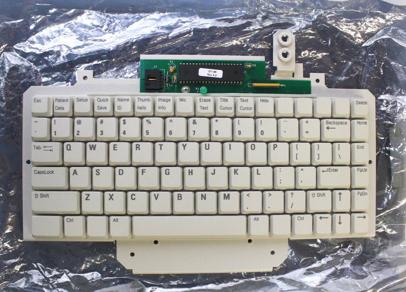Philips IE33 Ultrasound QWERTY Keyboard Assembly 453561278685 Used