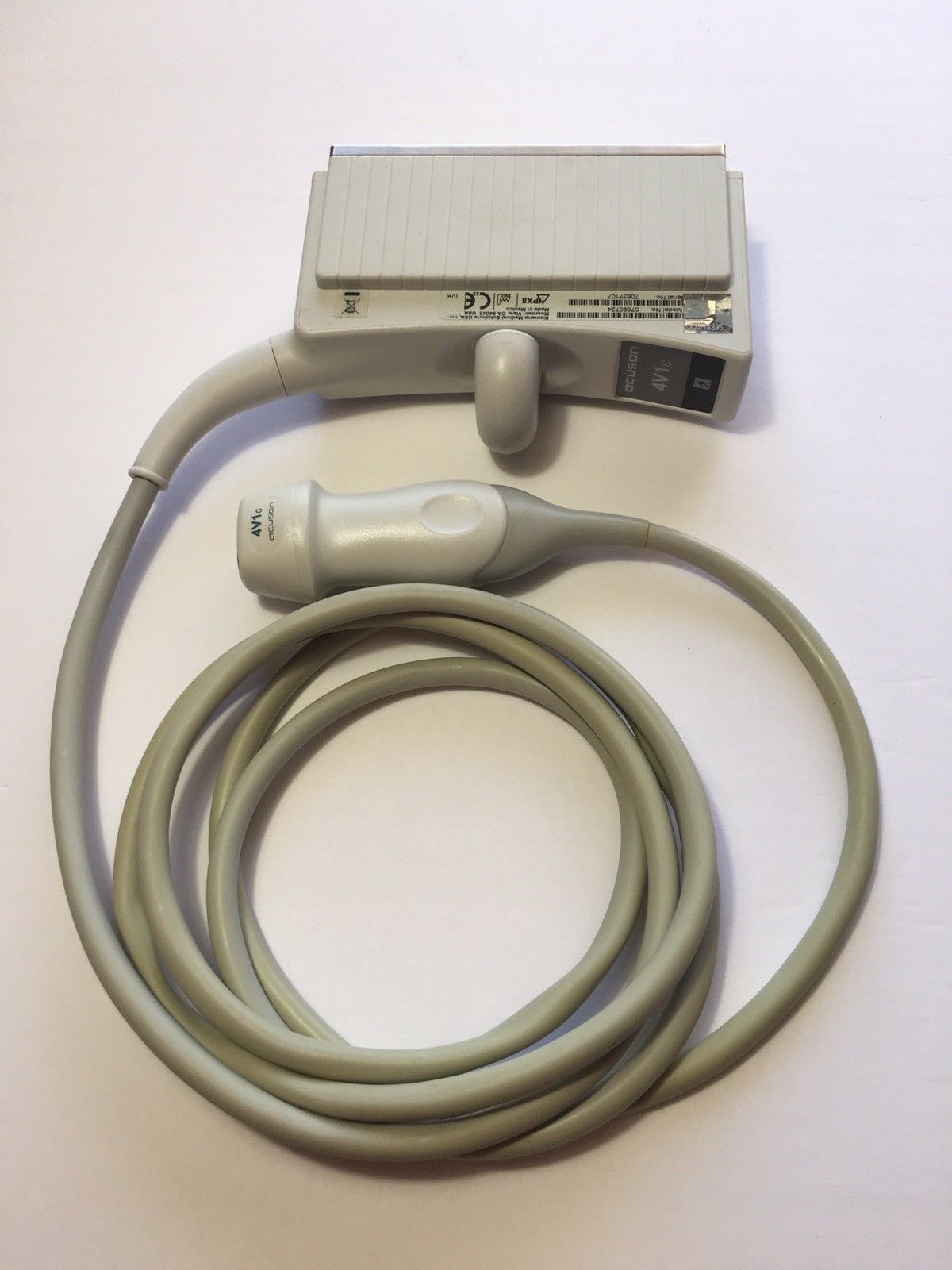 SIEMENS ACUSON 4V1C ULTRASOUND PROBE FOR SIEMENS S2000 AND ACUSON SEQUOIA DIAGNOSTIC ULTRASOUND MACHINES FOR SALE