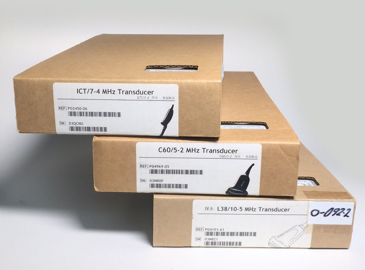 SonoSite Ultrasound Probe TRIO for SonoSite 180/180 Plus C60+L38+ICT New in box DIAGNOSTIC ULTRASOUND MACHINES FOR SALE
