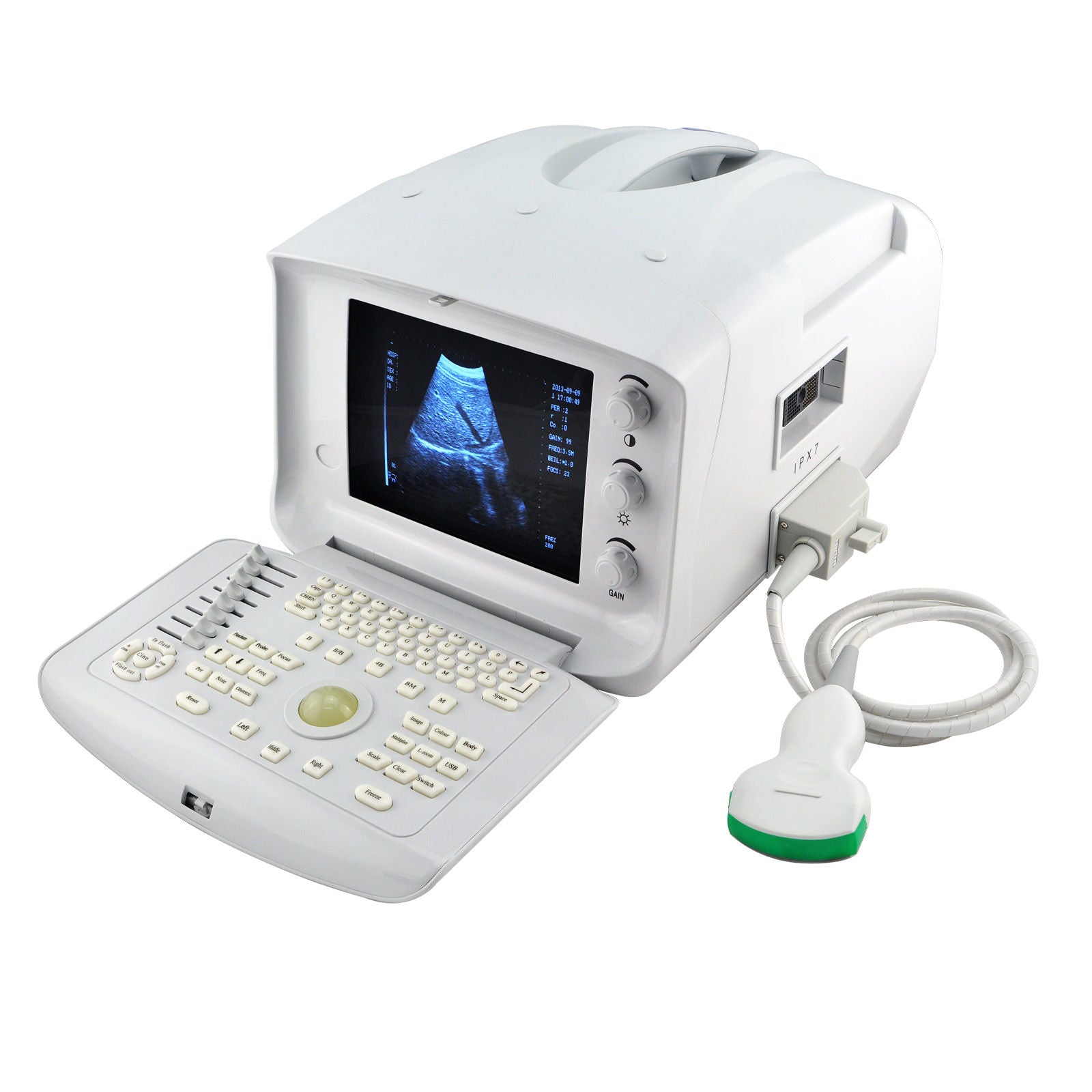 Portable Ultrasound Machine Scanner + convex probe+Image 3D Veterinary Use super 190891551832 DIAGNOSTIC ULTRASOUND MACHINES FOR SALE