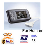 5.5Inch TFT Handheld Ultrasound Scanner/Machine  +Convex Probe + Case Human Use