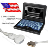Portable laptop machine digital ultrasound scanner+probe for human,USA Warehouse