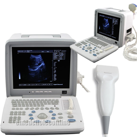 Portable Medical Ultrasound Scanner/Machine 7.5MHz Linear Probe Free 3D CE Sale
