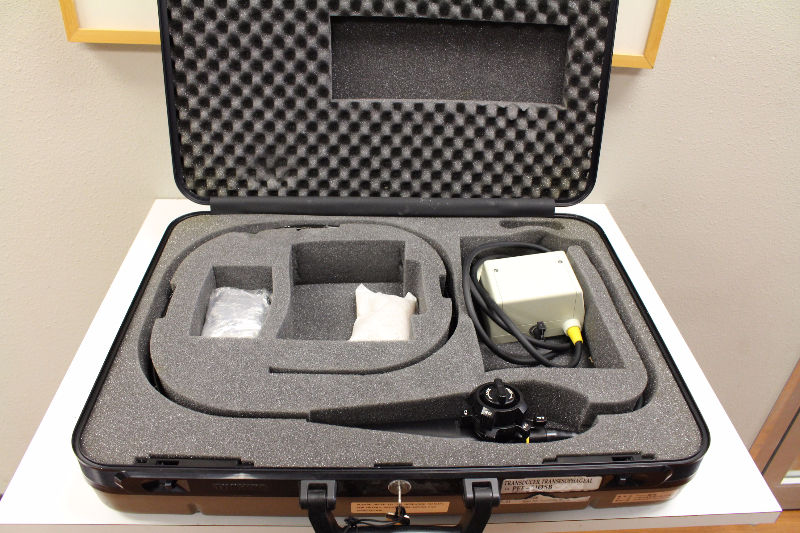 Toshiba PEF-510SB Ultrasound Transducer Endoscopy Probe With Case - VERY NICE DIAGNOSTIC ULTRASOUND MACHINES FOR SALE