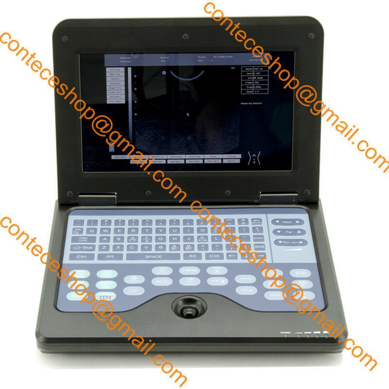 Animal Ultrasound Scanner Digital Laptop Portable VET 3.5 Convex Probe Fedex 658126883672 DIAGNOSTIC ULTRASOUND MACHINES FOR SALE