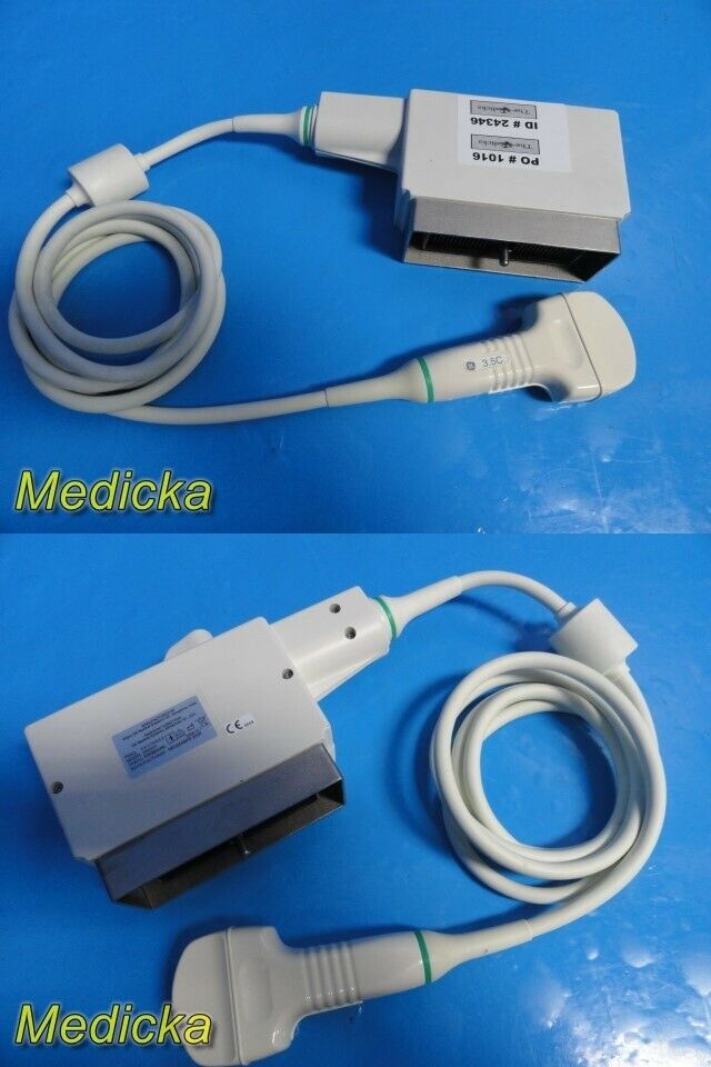 GE 3.5C P/N 2050357 Convex Array Ultrasound Transducer Probe *TESTED* ~ 24346 7445232340327 DIAGNOSTIC ULTRASOUND MACHINES FOR SALE