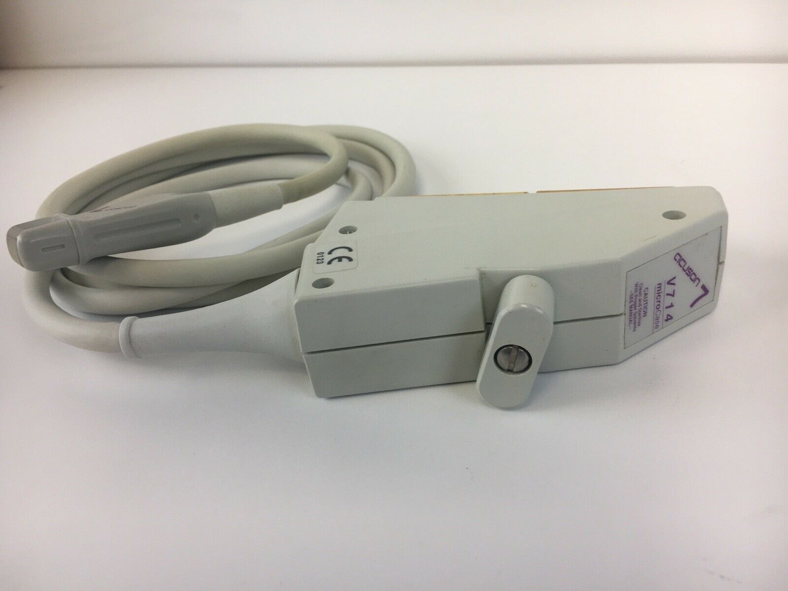 Acuson 7 MicroCase V714 Ultrasound Transducer Probe DIAGNOSTIC ULTRASOUND MACHINES FOR SALE