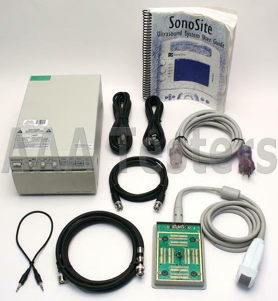 SonoSite 180 Plus Portable Ultrasound System w/ Cart Printer & Monitor C15E DIAGNOSTIC ULTRASOUND MACHINES FOR SALE