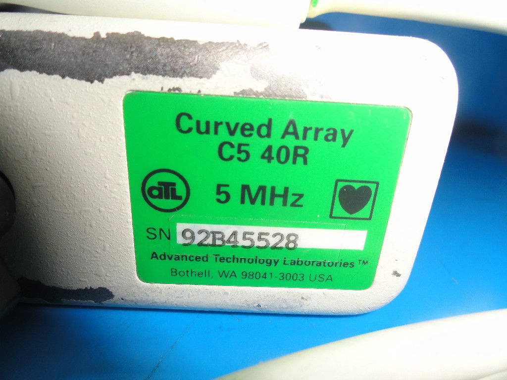 ATL C5 40R Curved Array 5.0MHz Ultrasound Transducer/Probe/Scan Head (3711) DIAGNOSTIC ULTRASOUND MACHINES FOR SALE