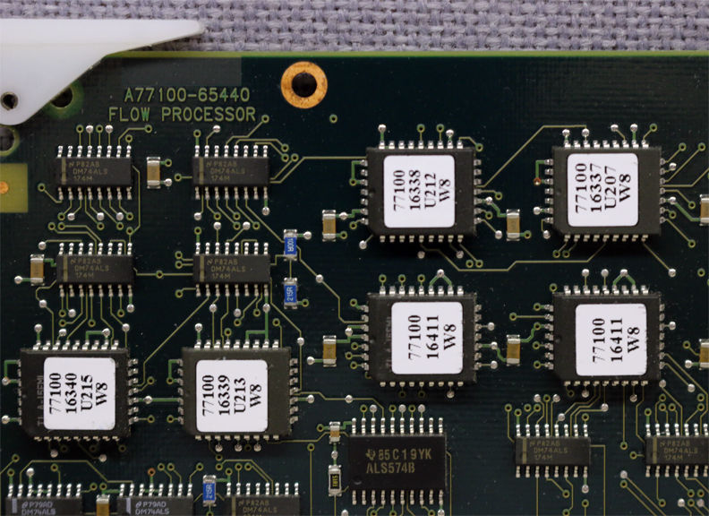 Hewlett Packard HP A77100-65440 SONOS Ultrasound Flow Processor Board