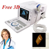 Digital Portable Ultrasound Scanner Diagnostic Machine 7.5Mhz Linear Probe 3D CE 190891499295
