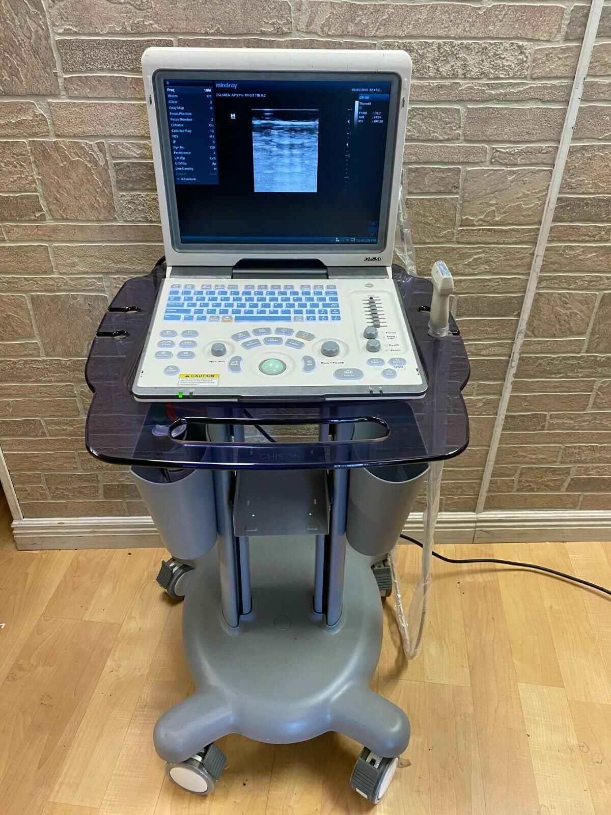 MINDRAY DP-50 PORTABLE ULTRASOUND WITH ONE CHOICE PROBE 1 YEAR WARRANTY DIAGNOSTIC ULTRASOUND MACHINES FOR SALE