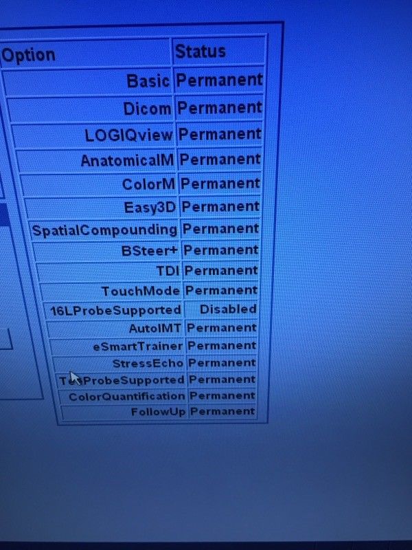 GE LOGIQ-e R7.0.4 BT12 3D Ultrasound w/ 12L-RS Linear Probe Logiq E Next Gen DIAGNOSTIC ULTRASOUND MACHINES FOR SALE