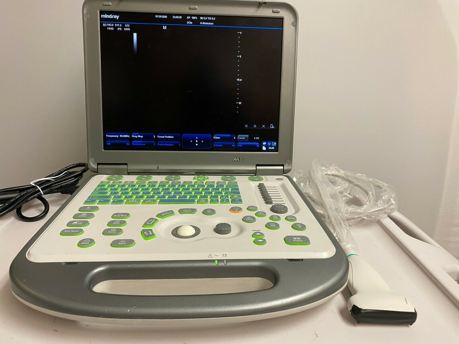 MINDRAY M5 Ultrasound Vascular MSK with linear array probe DIAGNOSTIC ULTRASOUND MACHINES FOR SALE