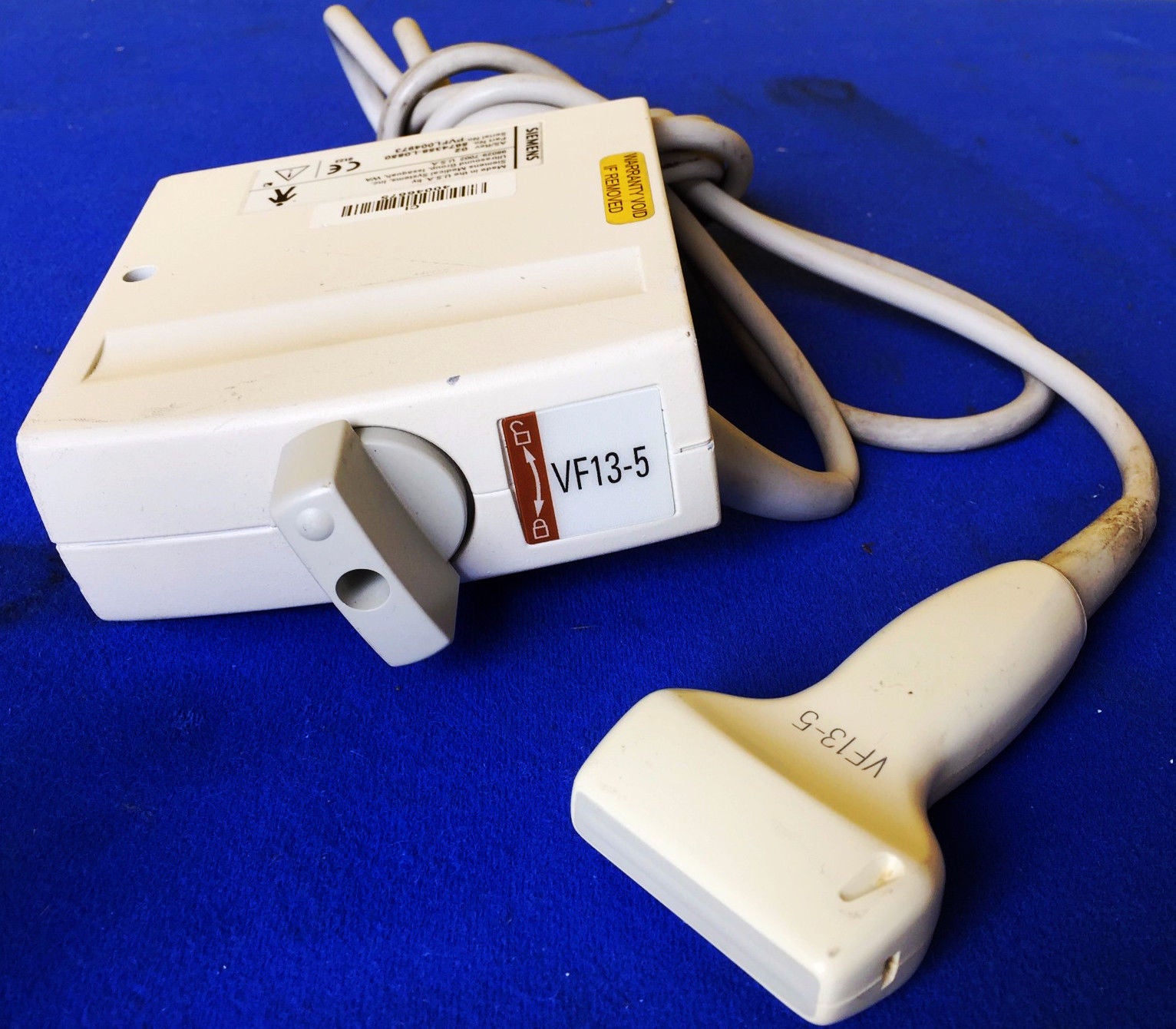 SIEMENS VF13-5 ULTRASOUND TRANSDUCER LINEAR PROBE ELEGRA ACUSON FREESHIP DIAGNOSTIC ULTRASOUND MACHINES FOR SALE