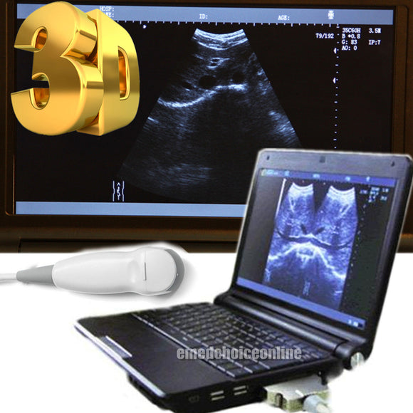Hot Laptop/Notebook Ultrasound Scanner/ Machine+ Micro-Convex Probe+3D Version 190891867179