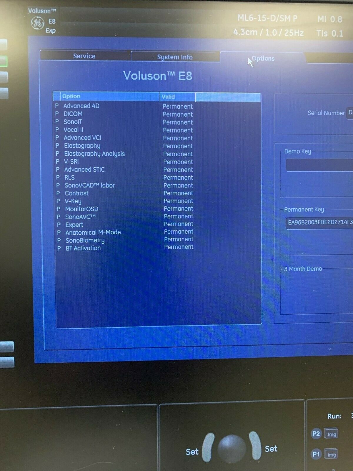 GE Voluson E8 BT13 (HDLive) Ultrasound Machine DIAGNOSTIC ULTRASOUND MACHINES FOR SALE