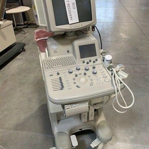 2004 GE Logic 5 Ultrasound machine with 2 probes included; more probes available DIAGNOSTIC ULTRASOUND MACHINES FOR SALE