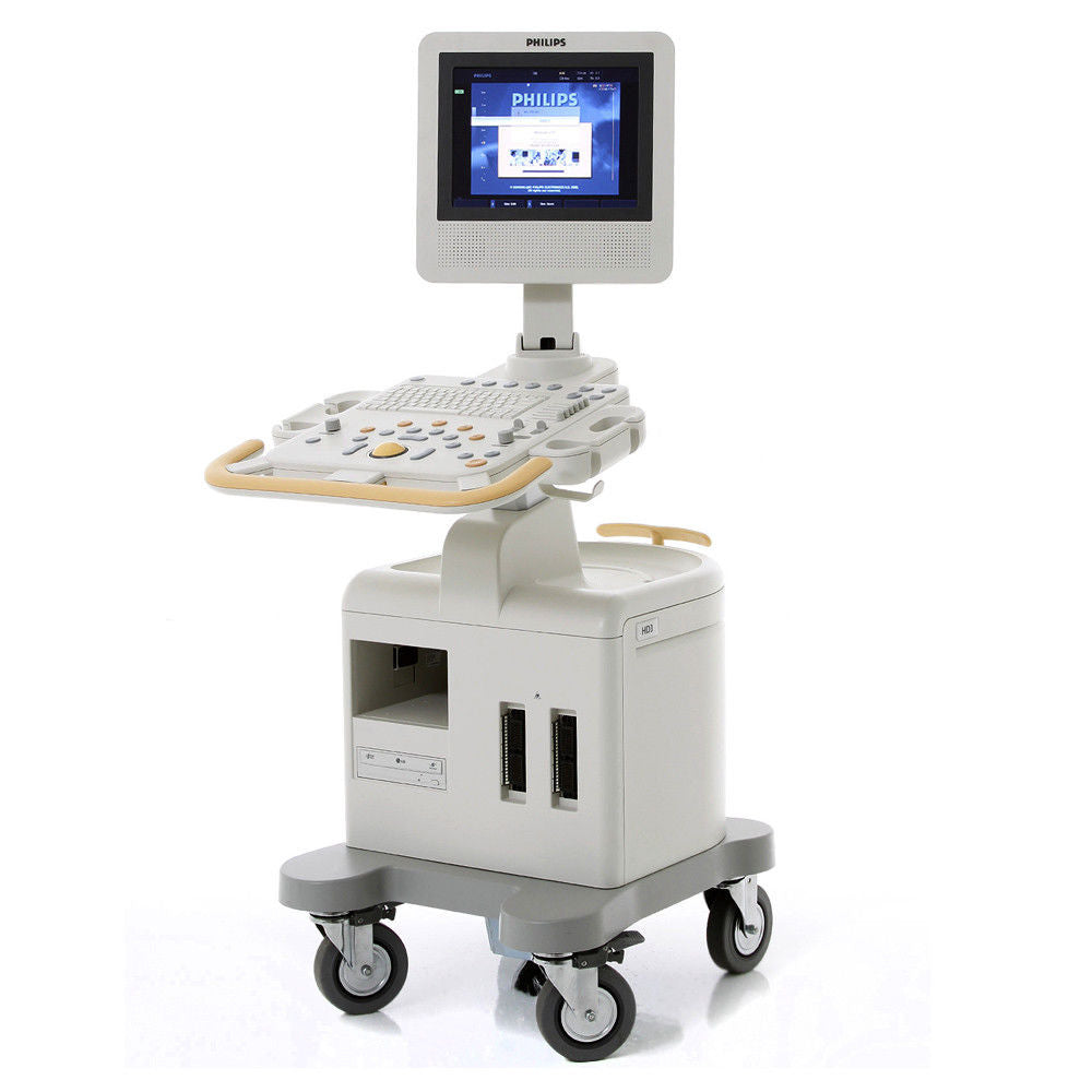 Philips HD3 Ultrasound System Machine - Convex Transvaginal Probes - 2D Imaging