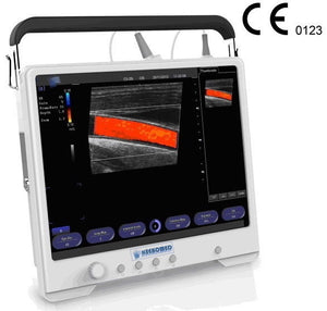 Veterinary Color Doppler Touch Screen Ultrasound 15"  with Linear Array Probe