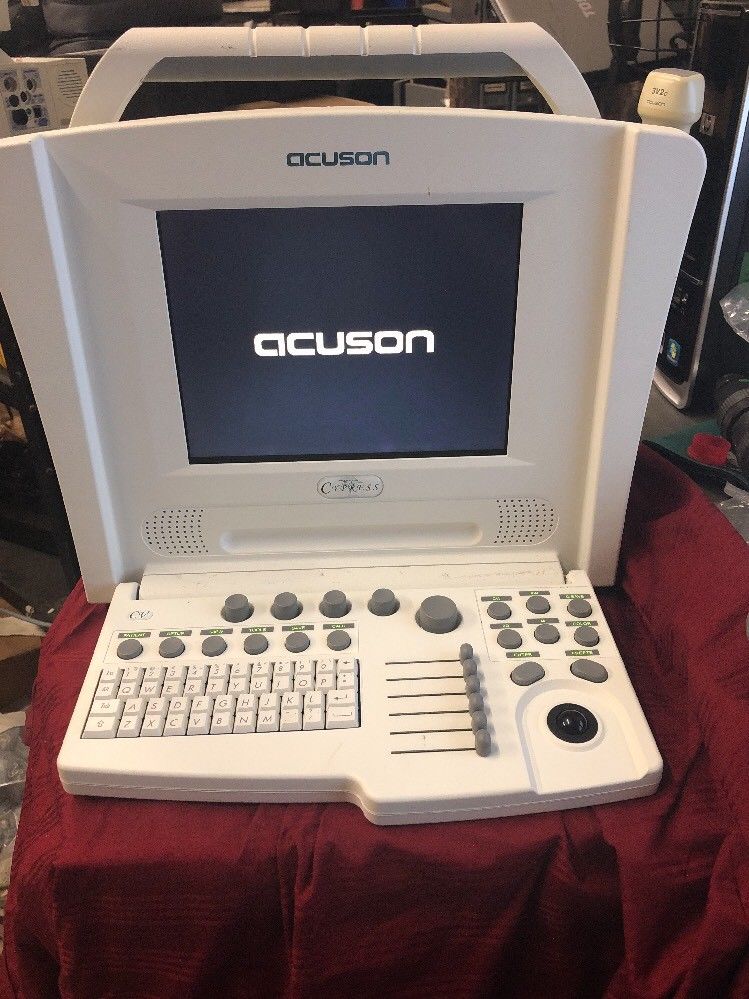 SIEMENS  Acuson Cypress Ultrasound Machine with 3V2c probe DIAGNOSTIC ULTRASOUND MACHINES FOR SALE