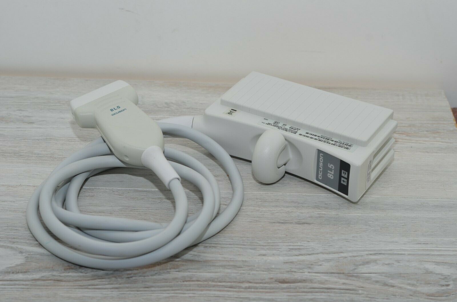 Acuson 8L5 Ultrasound Transducer Probe, Linear Array 08241116 (2005) DIAGNOSTIC ULTRASOUND MACHINES FOR SALE