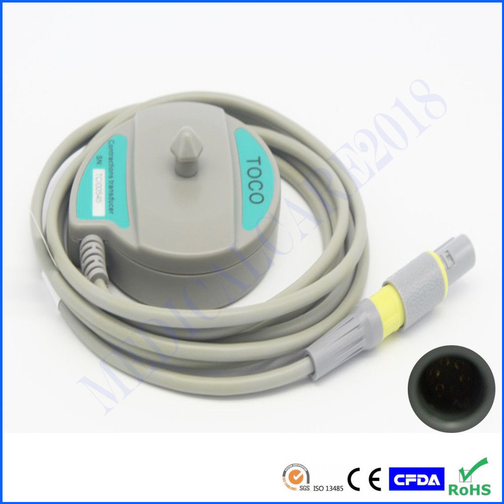Compatible for Edan / Anke  MS9-01916-A2 Fetal TOCO Transducer, Redal 6pin DIAGNOSTIC ULTRASOUND MACHINES FOR SALE