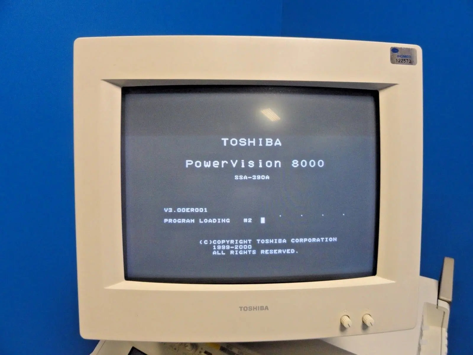 TOSHIBA POWERVISION 8000 ULTRASOUND W/ PLN-703AT PLN-805AT PVN-375AT PROBE~13520 DIAGNOSTIC ULTRASOUND MACHINES FOR SALE