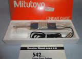 Mitutoyo 542-365 Linear Gage Probe 542365 LG-1050E .001-1.2" Fori Automation