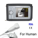 Handheld Ultrasound  Scanner Digital Machine +Linear Probe 5.5 inch Human CE FAD 190891767356