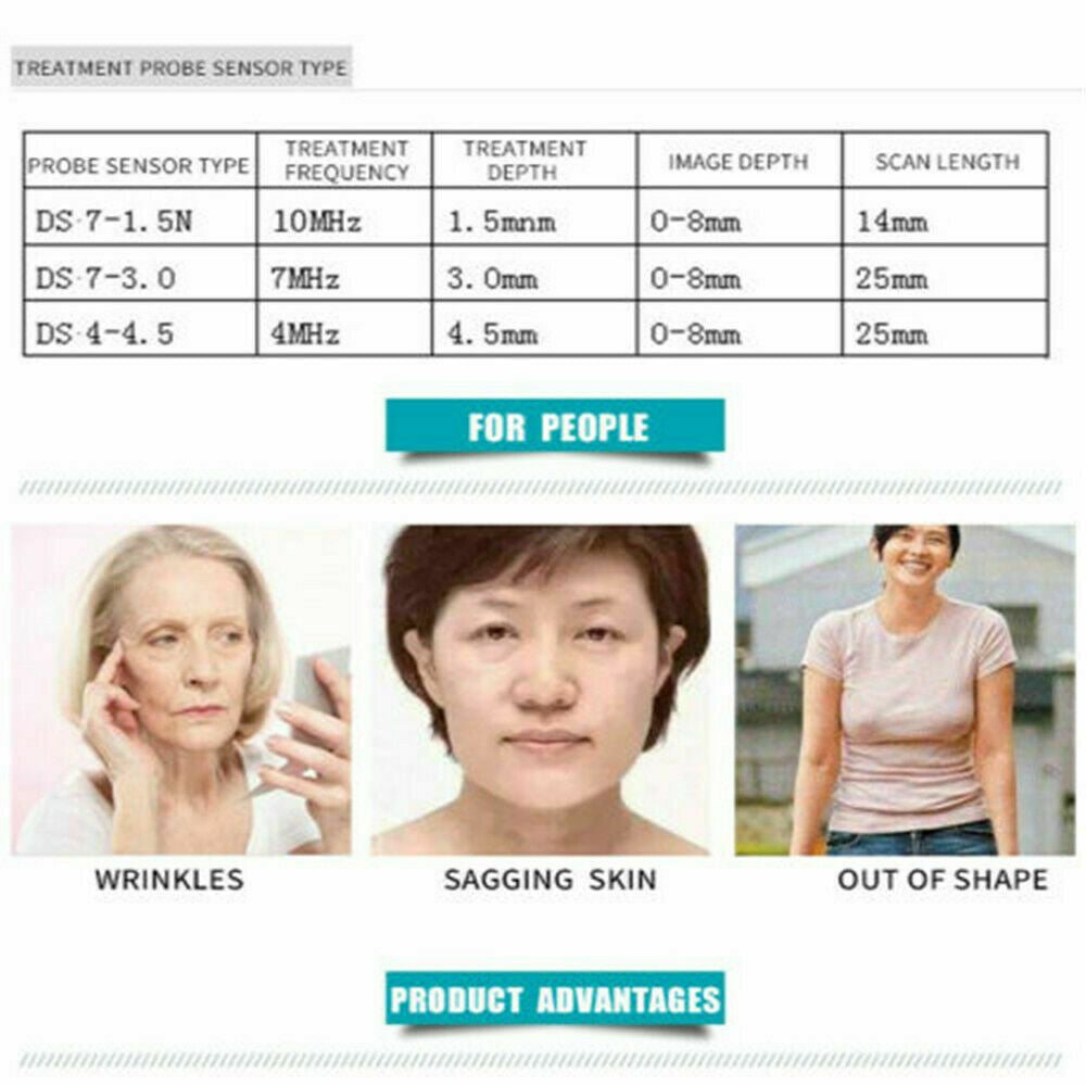 High Intensity Focused Ultrasound HIFU Face Body Lifting Tightening Machine Home DIAGNOSTIC ULTRASOUND MACHINES FOR SALE