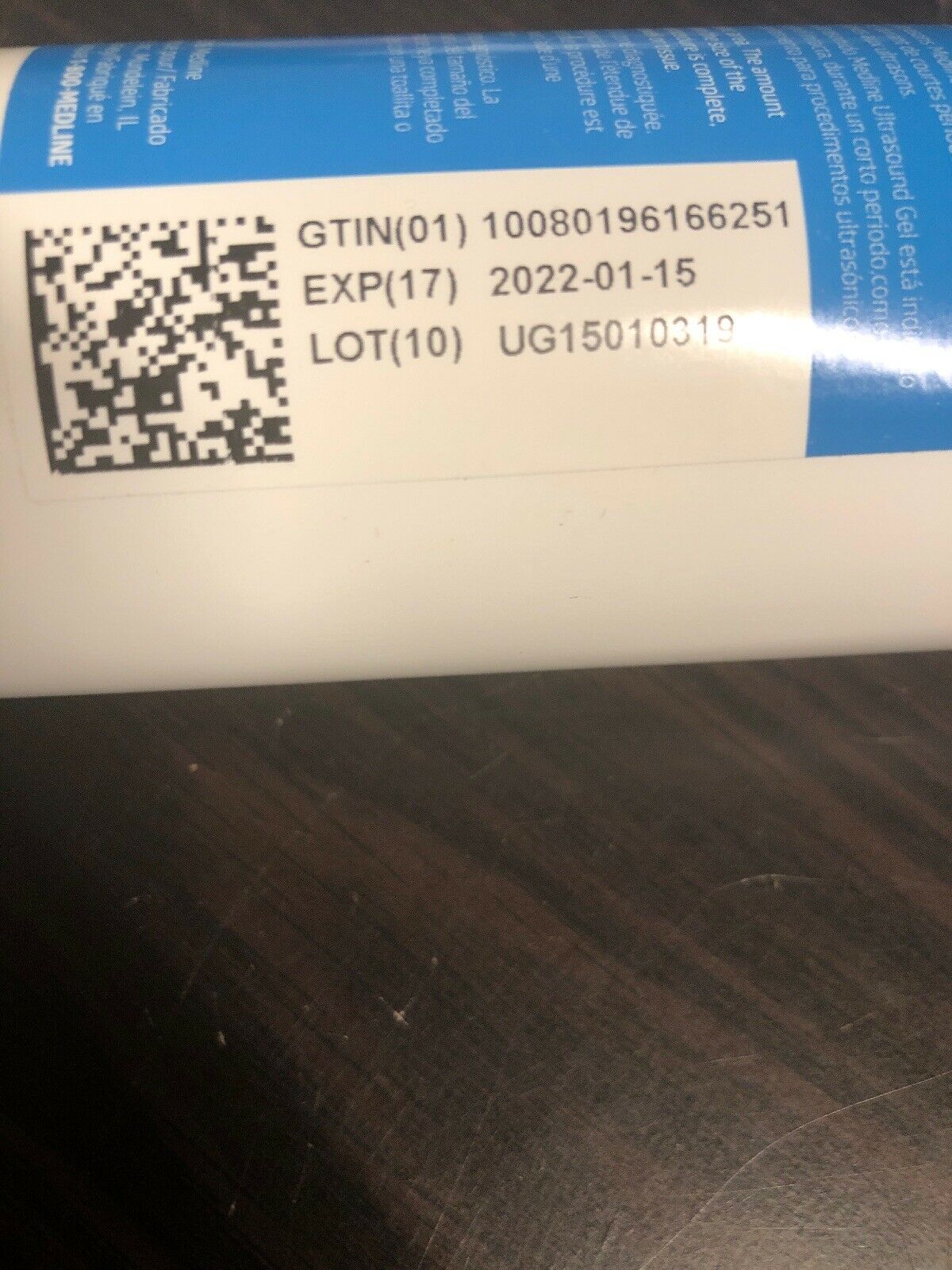 MEDLINE Ultrasound Gel,Blue EXP 01-15-2022 (20c) DIAGNOSTIC ULTRASOUND MACHINES FOR SALE