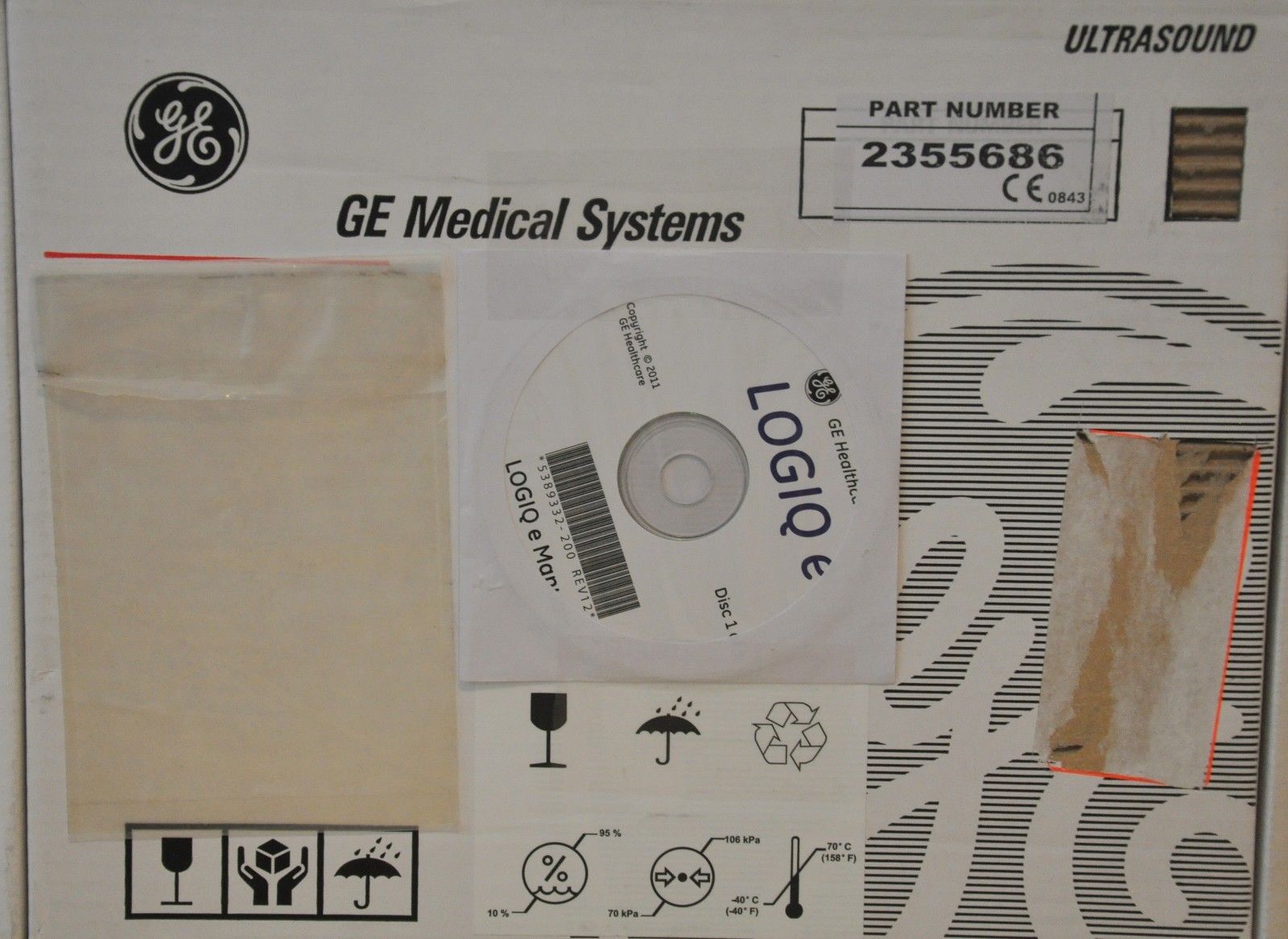 GE LOGIQ-e R7.0.4 BT12 3D Ultrasound w/ 12L-RS Linear Probe Logiq E Next Gen DIAGNOSTIC ULTRASOUND MACHINES FOR SALE