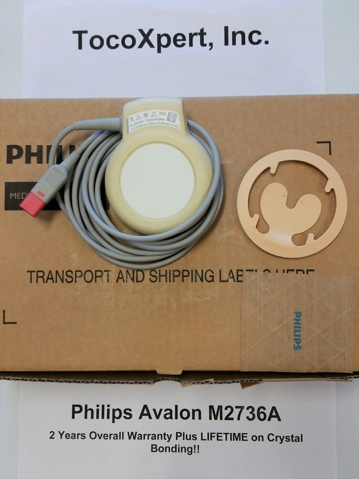 Philips M2736A Avalon Ultrasound Transducer $1189 - LIFETIME Warranty! Brand New