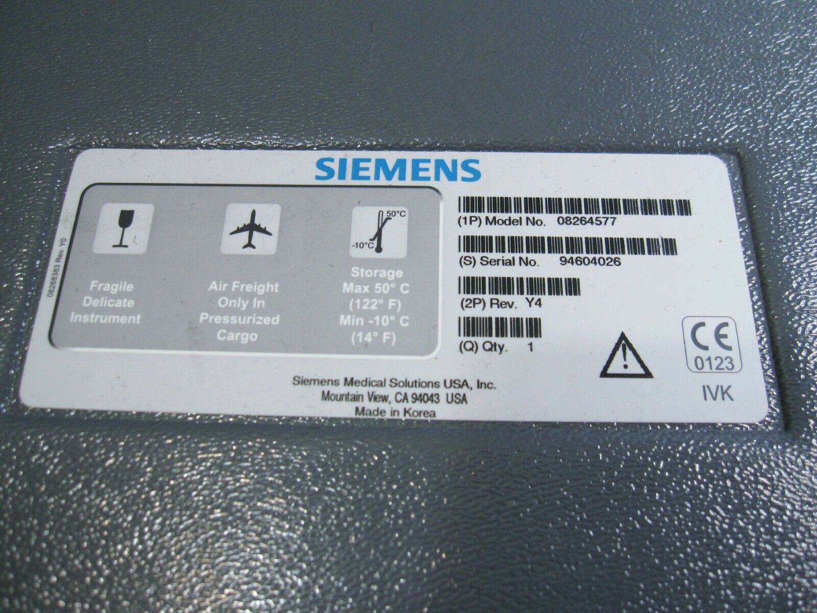 SIEMENS/ACUSON TE-V5Ms 08264577 Transesophageal Echo TEE Ultrasound Transducer A DIAGNOSTIC ULTRASOUND MACHINES FOR SALE