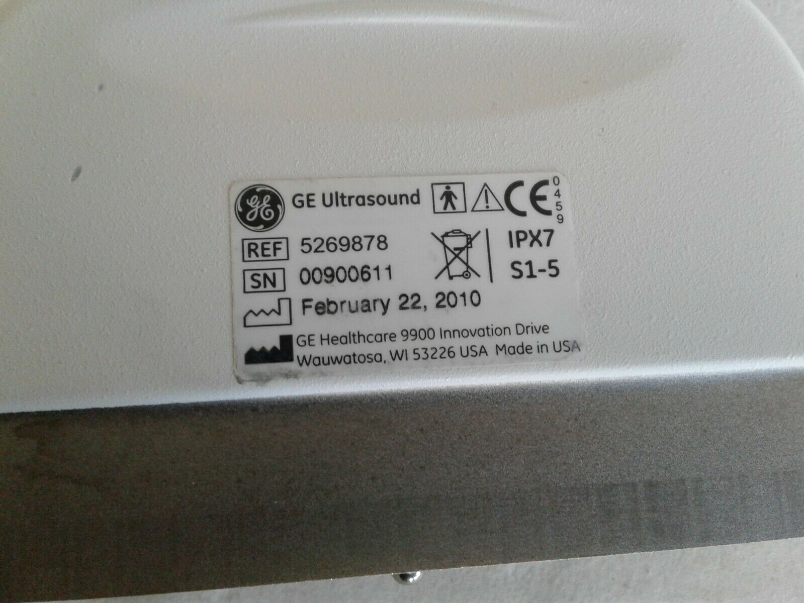 GE S1-5 Sector Array Ultrasound Transducer Probe DIAGNOSTIC ULTRASOUND MACHINES FOR SALE