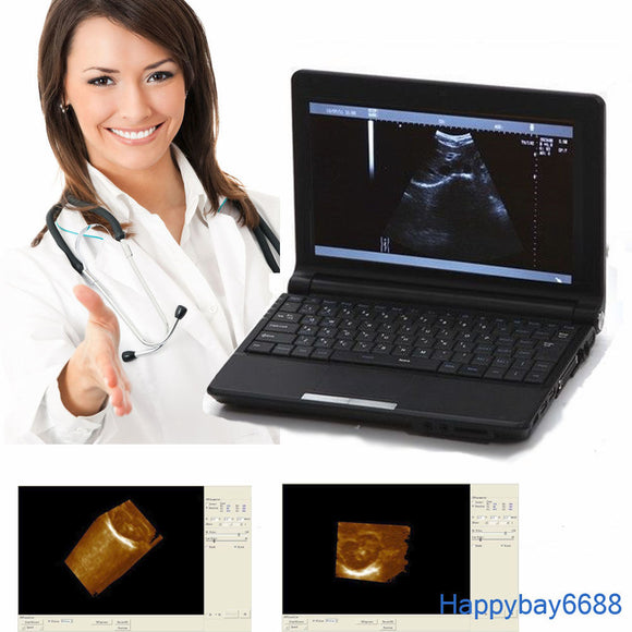 Nootbook 10 Inch Laptop Ultrasound Scanner Linear Probe  3D Ultrasonic Machine 190891999917