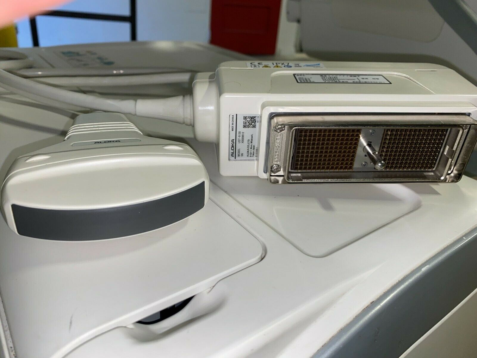 ALOKA Hitachi Prosound F75 Ultrasound UST-9130 Probe   "Year 2014 BIOMED TESTED" DIAGNOSTIC ULTRASOUND MACHINES FOR SALE