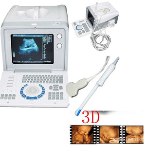 Image 3D Digital Portable Ultrasound Scanner Machine Convex +Transvaginal Probe 190891982193