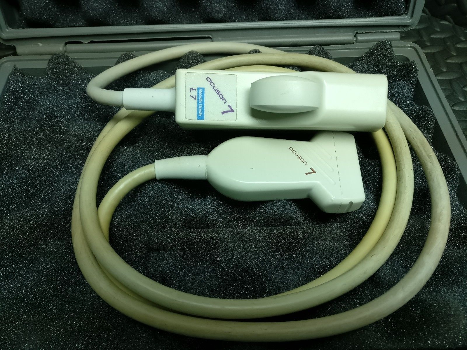 Siemens Acuson 7  Needle Guide L7 ultrasound transducer probe DIAGNOSTIC ULTRASOUND MACHINES FOR SALE