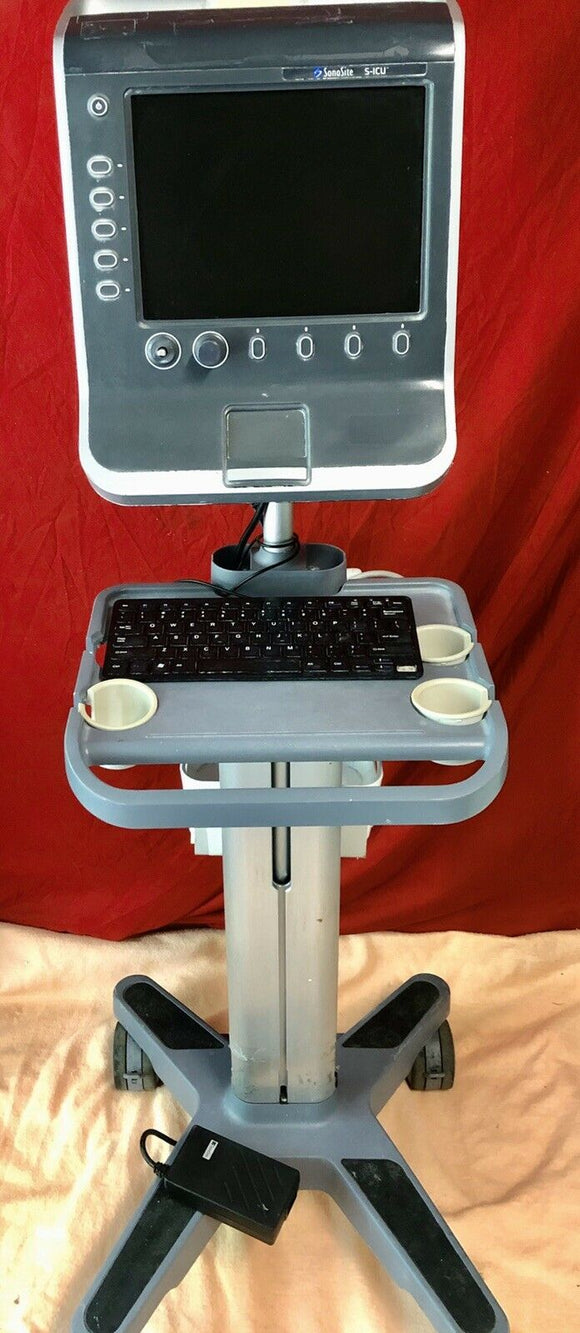 SonoSite S-ICU ultrasound system, 2011-09, P07577 With Cart