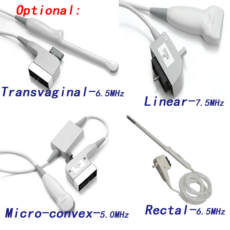 LCD Digital Ultrasound Scanner Scan with 6.5MHz Transvaginal Probe Medical Tool DIAGNOSTIC ULTRASOUND MACHINES FOR SALE