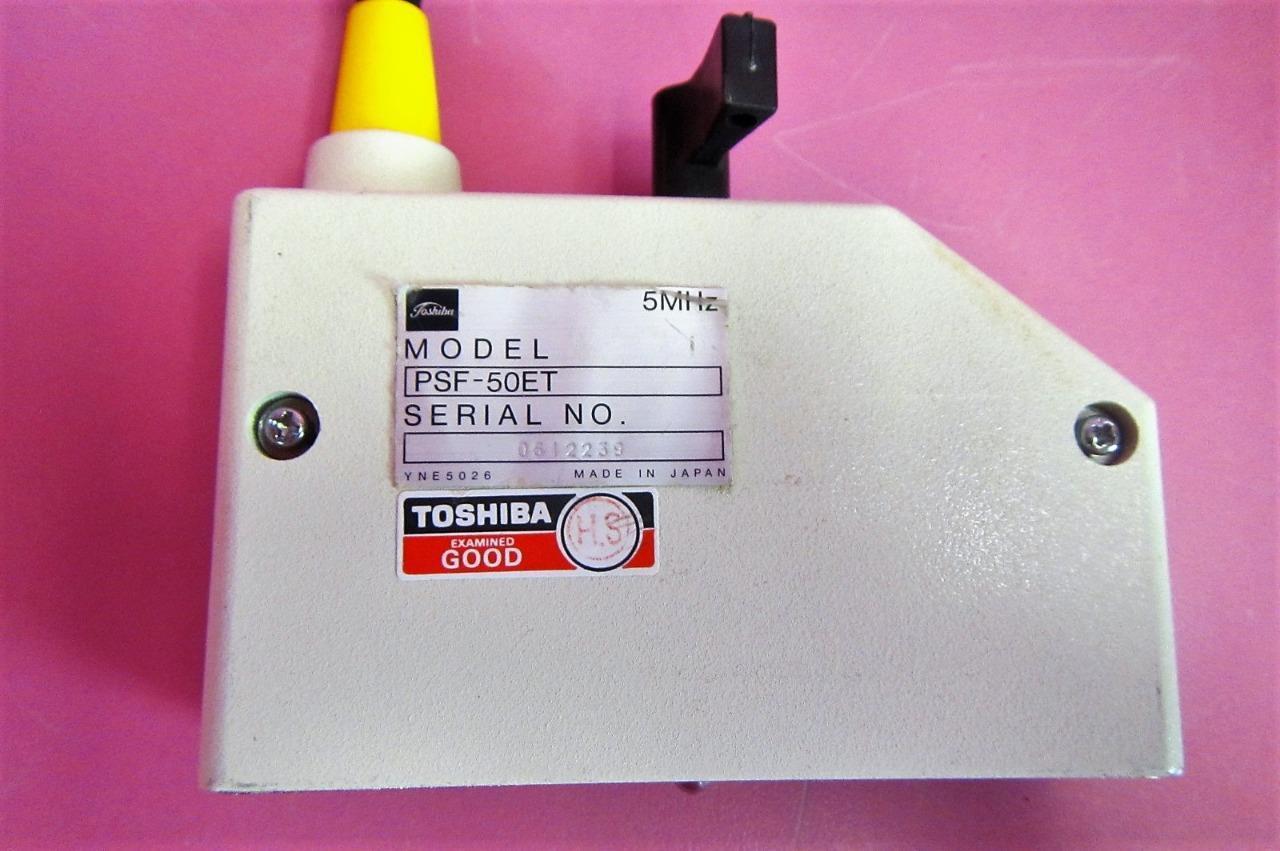 Toshiba PSF-50ET Pediatric Cardiac Sector Ultrasound Transducer Probe 5.0 MHz DIAGNOSTIC ULTRASOUND MACHINES FOR SALE