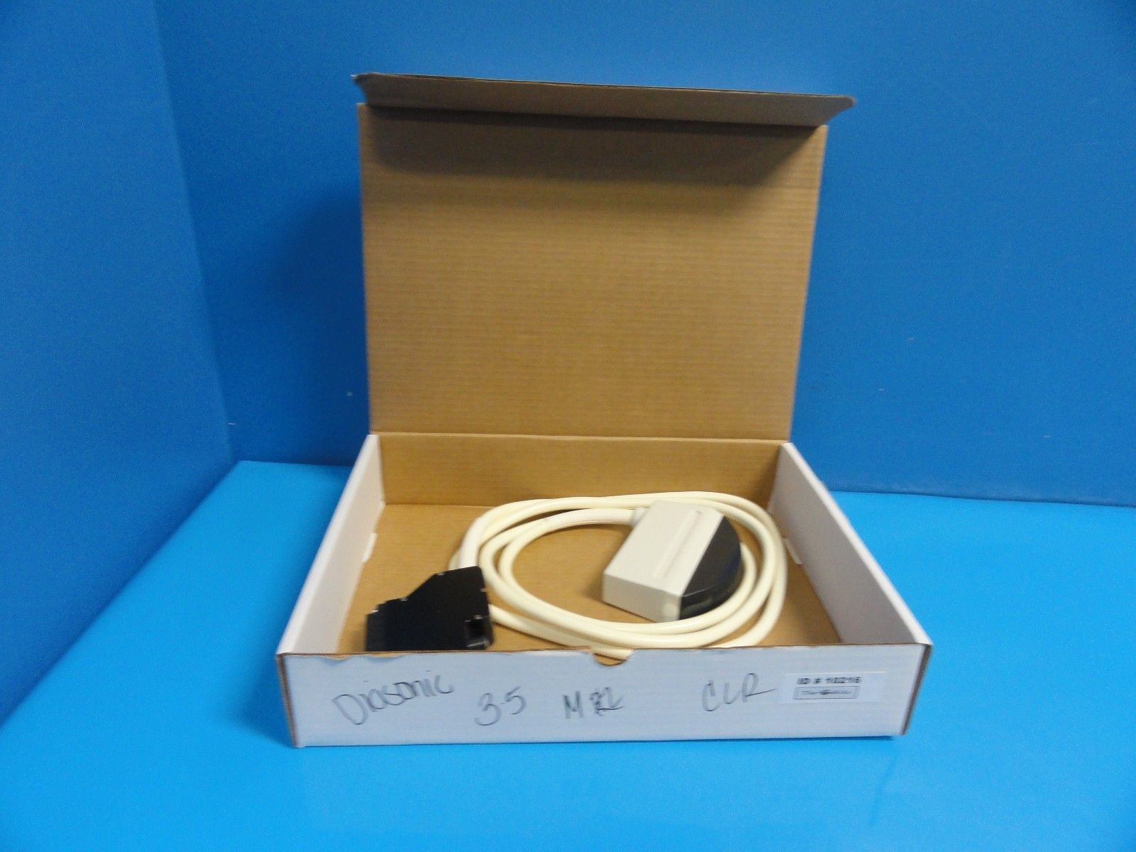 GE Diasonics 3.5 MHz P/N 100-01984-00 Slightly Curved Linear Array Probe (10216) DIAGNOSTIC ULTRASOUND MACHINES FOR SALE